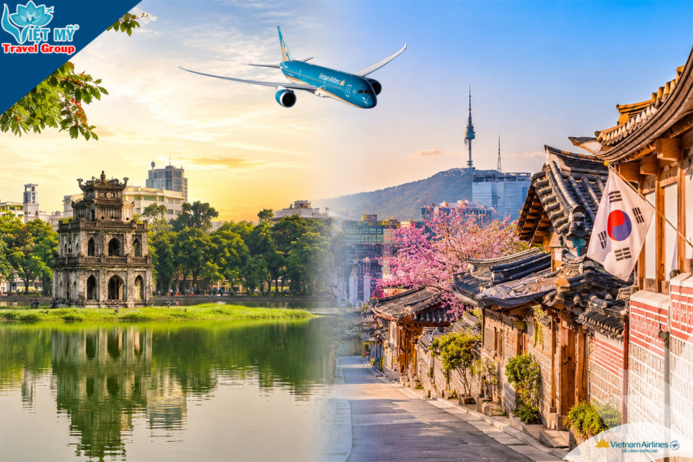 Vietnam Airlines ưu đãi vé đi Hàn Quốc mùa thu từ 7.024.666 VND