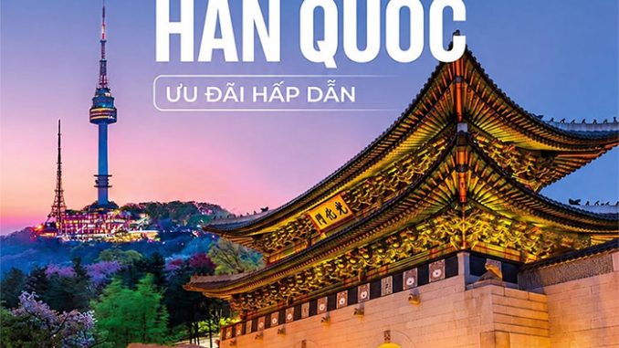 Vietnam Airlines ưu đãi vé khứ hồi đi Seoul từ 10.109.000 đồng