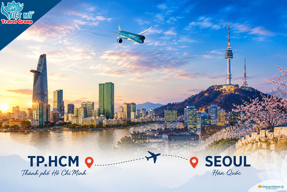 Vietnam Airlines ưu đãi vé khứ hồi đi Seoul từ 10.109.000 đồng