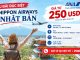 ANA ưu đãi vé đi Nhật từ 250 USD - ghé Tokyo, Osaka, Nagoya, Fukuoka