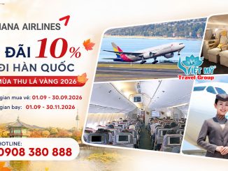 Asiana Airlines giảm 10% vé đi Incheon - Cơ hội ngắm mùa thu Hàn Quốc