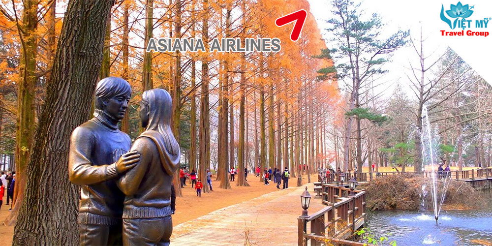 Asiana Airlines giảm 10% vé đi Incheon - Cơ hội ngắm mùa thu Hàn Quốc