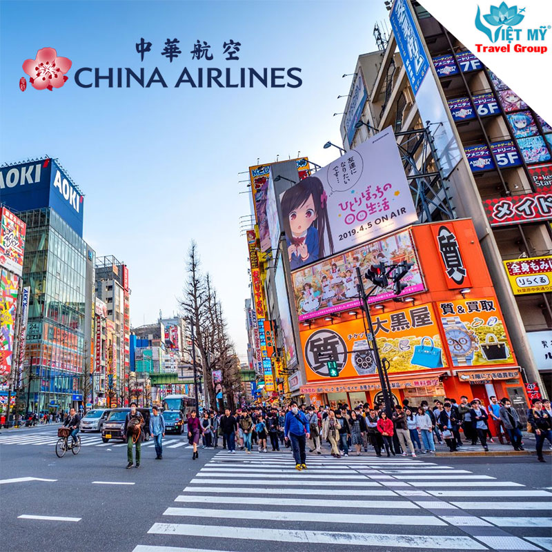 China Airlines giảm đến 50% vé máy bay từ Hà Nội - ra nước ngoài!