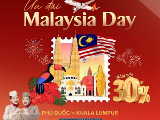 Malaysia Day: Giảm 30% vé Phú Quốc - Kuala Lumpur cùng Sun PhuQuoc Airways