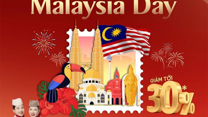 Malaysia Day: Giảm 30% vé Phú Quốc - Kuala Lumpur cùng Sun PhuQuoc Airways