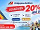 Săn vé Philippine Airlines giảm đến 20% từ Việt Nam
