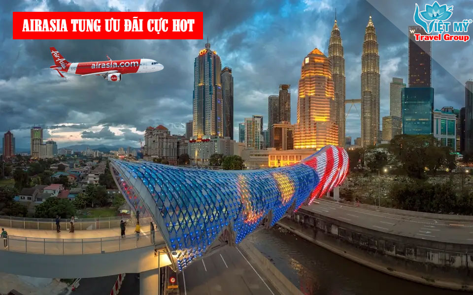Đặt vé AirAsia tiết kiệm 10%, khám phá châu Á đến tháng 9/2027