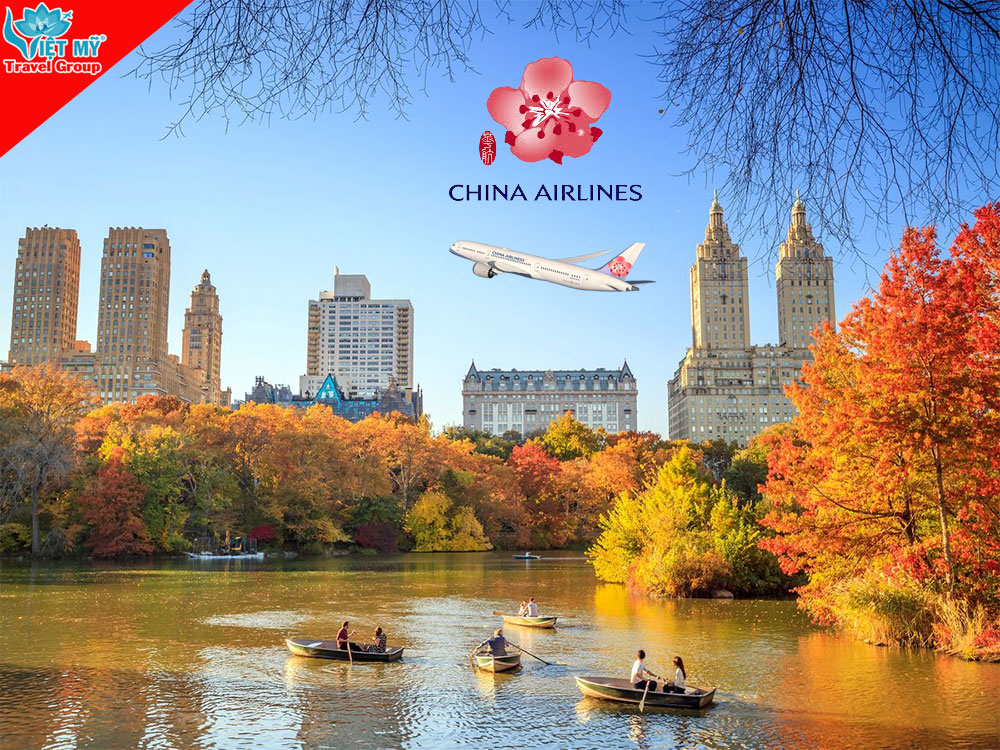 Săn vé China Airlines đi New York từ 360 USD++