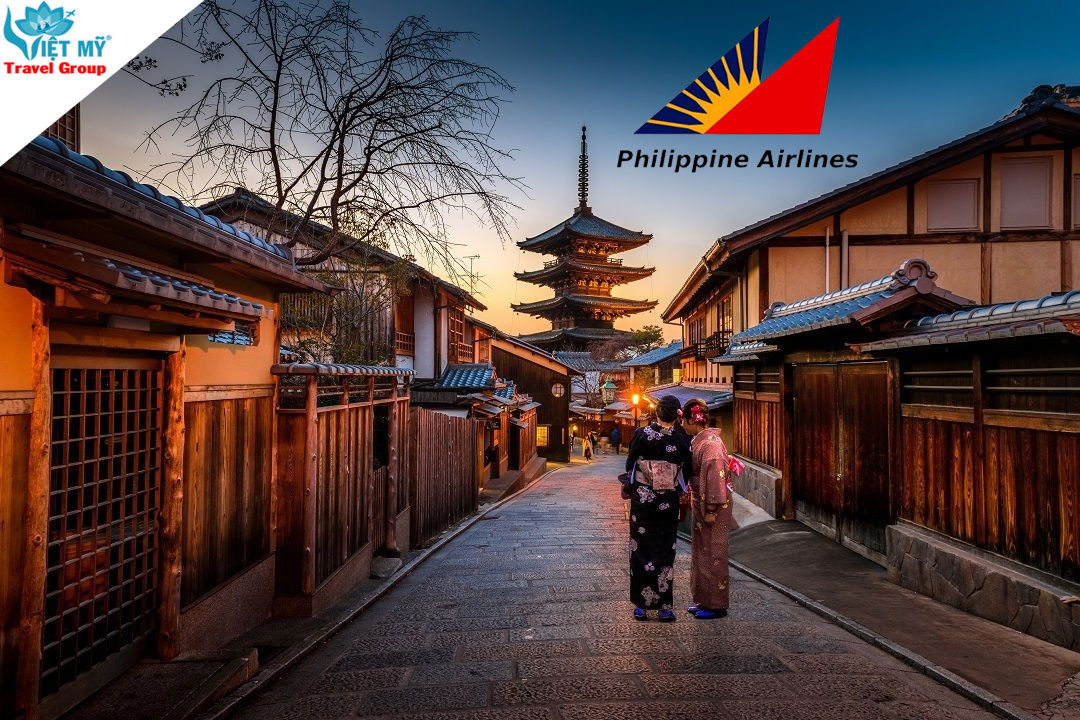 Săn vé đi Nhật giảm 25% cùng Philippine Airlines (quá cảnh Manila)