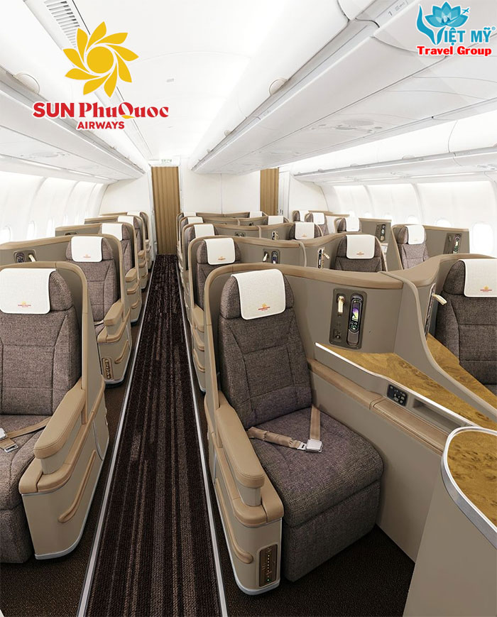 Sun PhuQuoc Airways giảm 30% vé Business Prime và Business Elite