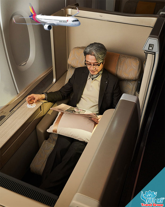 Ưu đãi vé Asiana Airlines Hà Nội - Seoul giá từ 80 USD/lượt, đến 31/10/2026