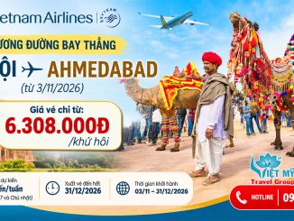Vietnam Airlines khai trương đường bay thẳng Hà Nội - Ahmedabad từ 3/11/2026